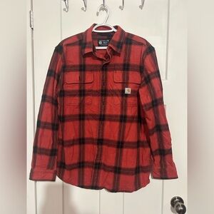 Men’s Carhartt heavy flannel